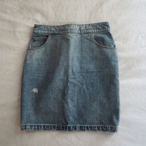 ❌ SOLD ❌ IRO Jeans High Waisted Denim Pencil Skirt